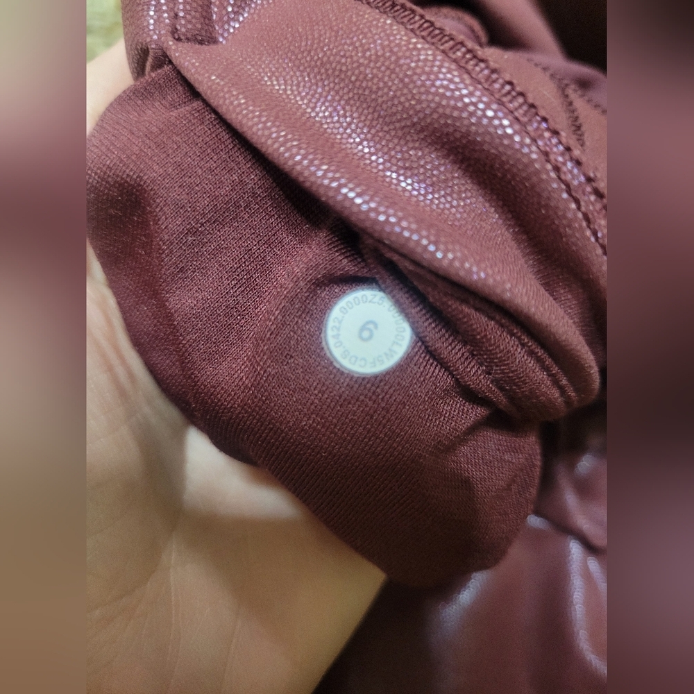 lululemon athletica High-Rise Burgundy Leggings - Picture 5 of 5